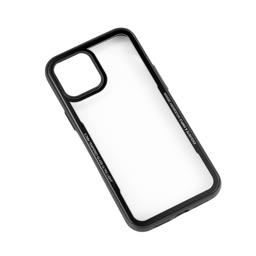gear-gear-mobilskal-med-tempererat-glas-svart iPhone 12 Pro Max